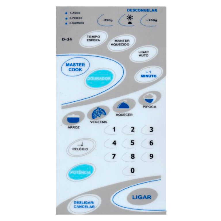 Membrana para Micro-ondas CCE D 34 C/Dourador