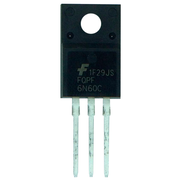 Transistor P 6N60 C Isolado - D&D COMPONENTES