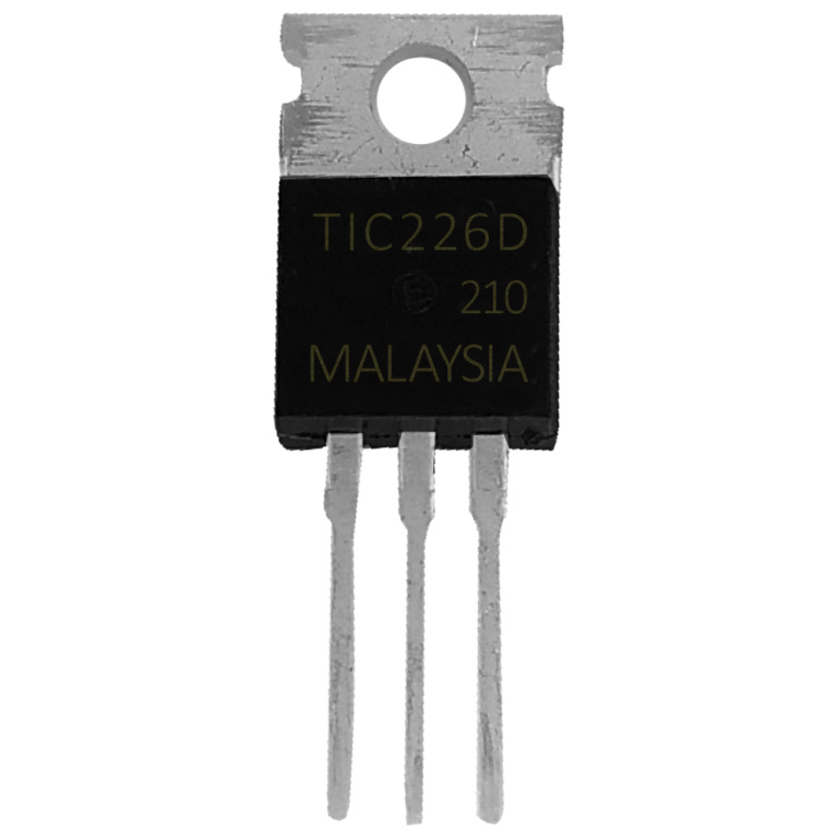 Transistor Triac TIC 226 D - D&D COMPONENTES