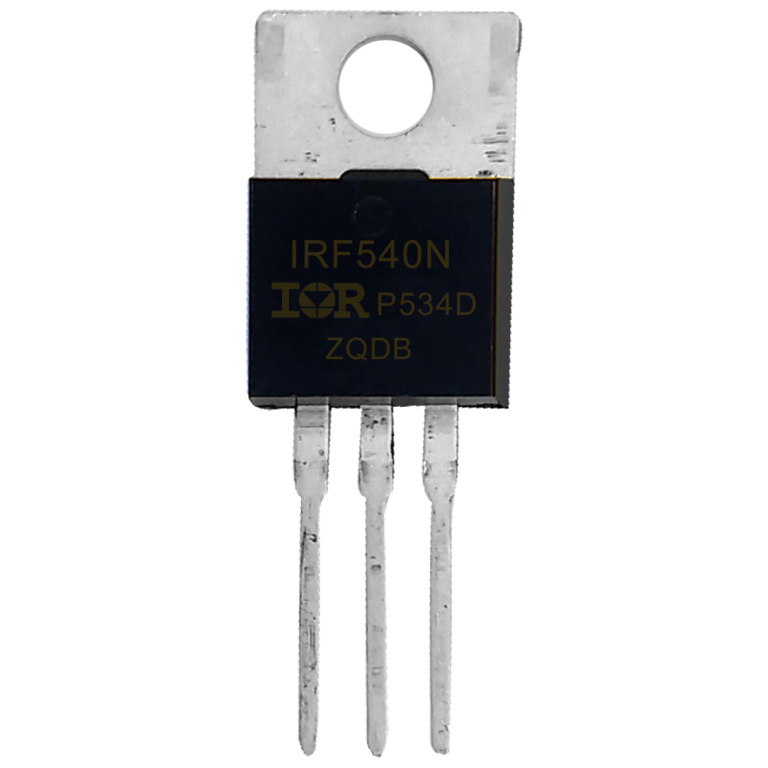 Transistor IRF 540 N - D&D COMPONENTES