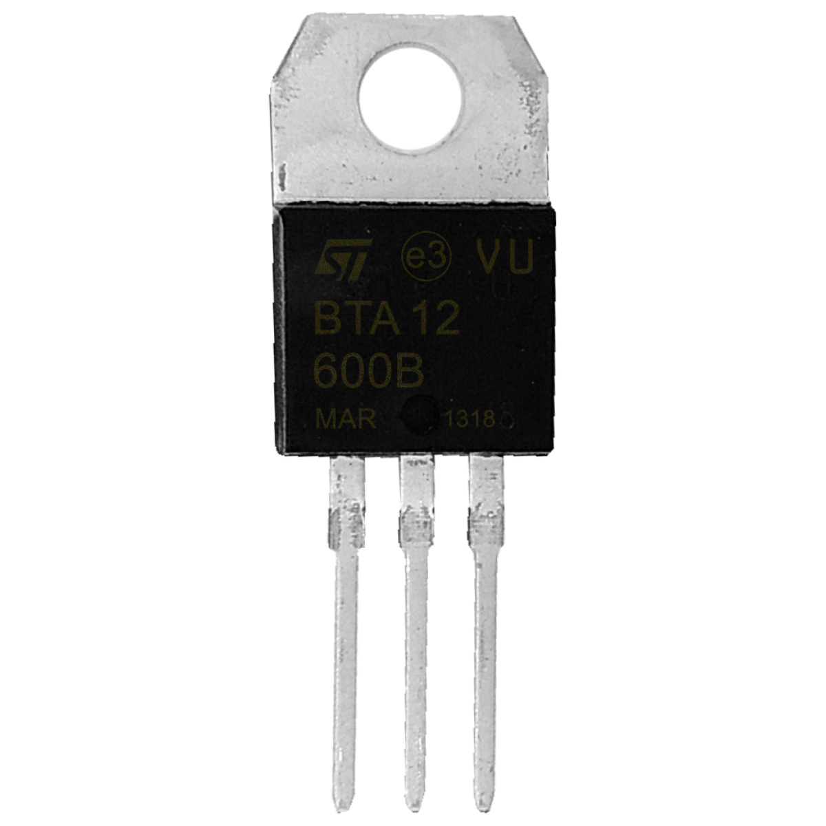 Transistor SCR BTA 12-600 B - D&D COMPONENTES