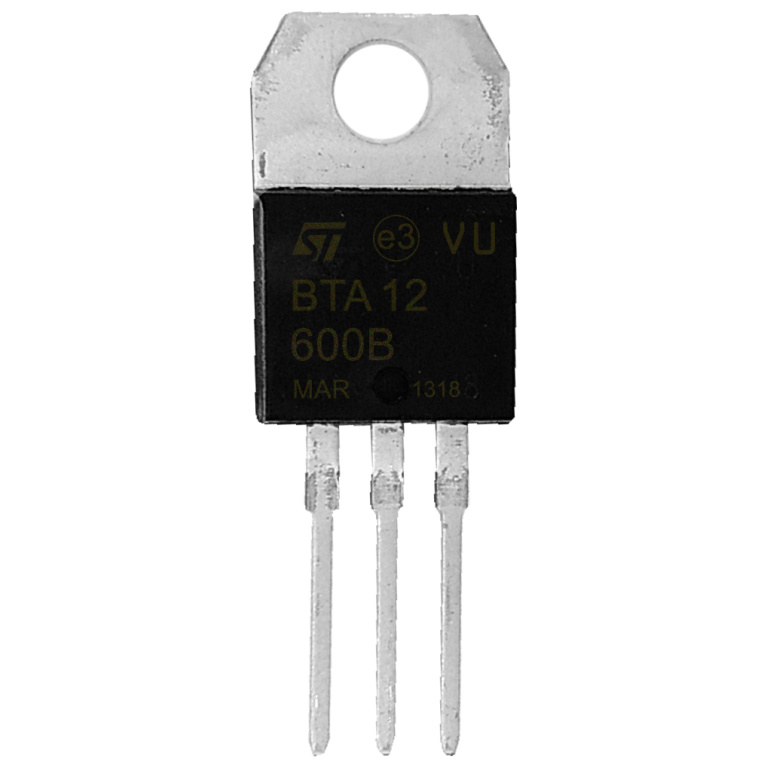 Transistor SCR BTA 12-600 B - D&D COMPONENTES