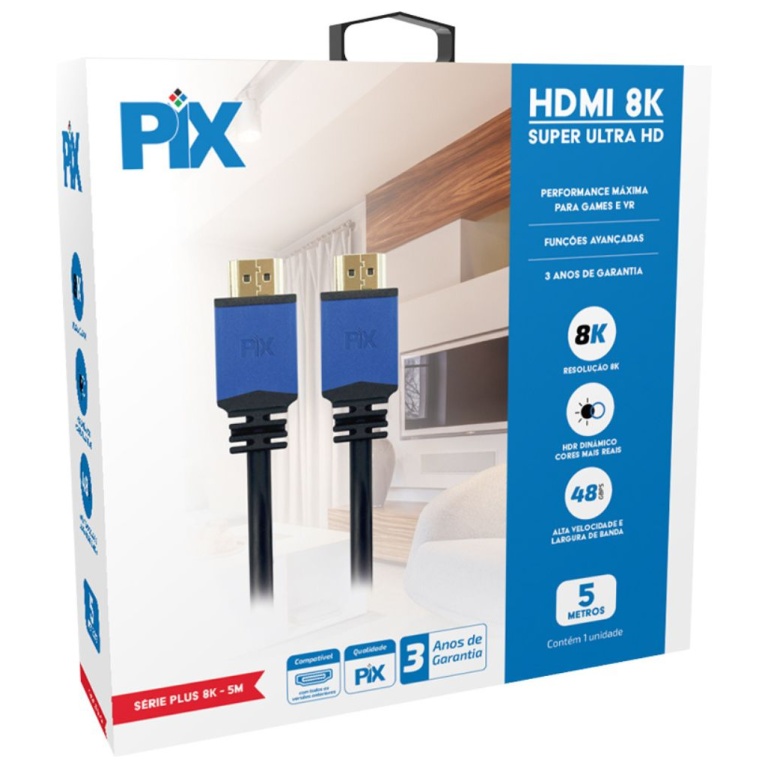 Cabo HDMI GOLD 8K