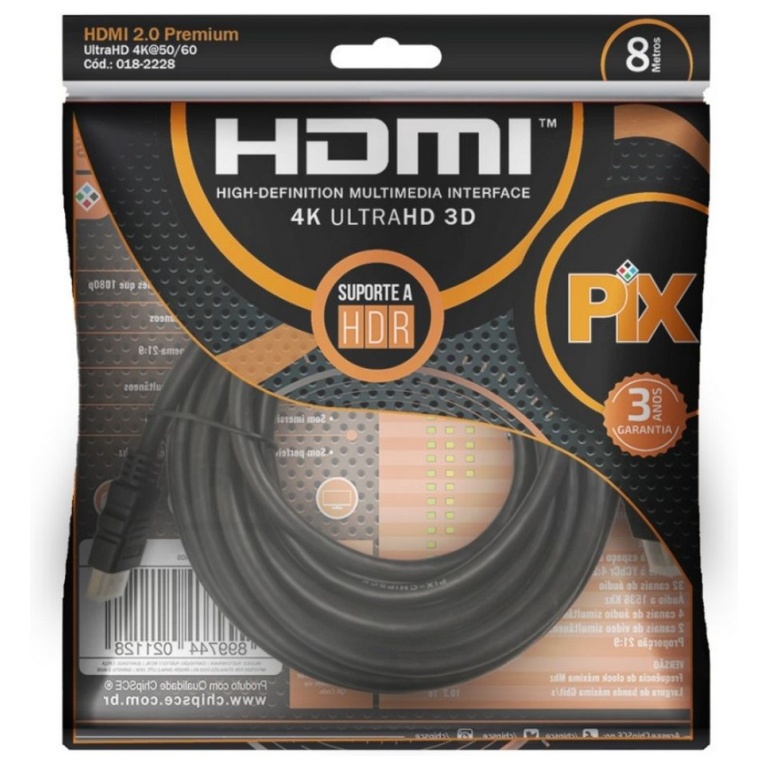 Cabo HDMI Gold 4K Premium