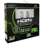 Cabo HDMI 4K Premium Flat 2.0