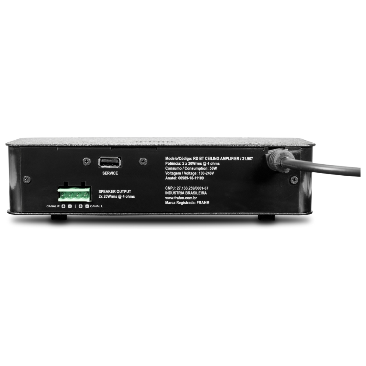 Amplificador RD BT Ceiling Amplifier Frahm