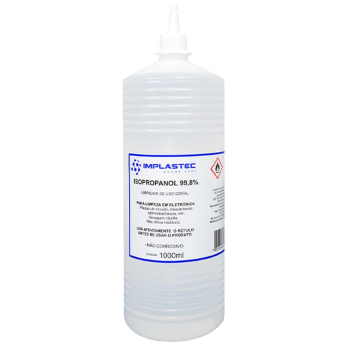 Álcool Isopropílico 1LT. (1000ML) Implastec