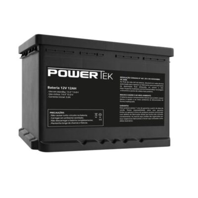 Bateria Selada PowerTek 12V 12AH Multilaser