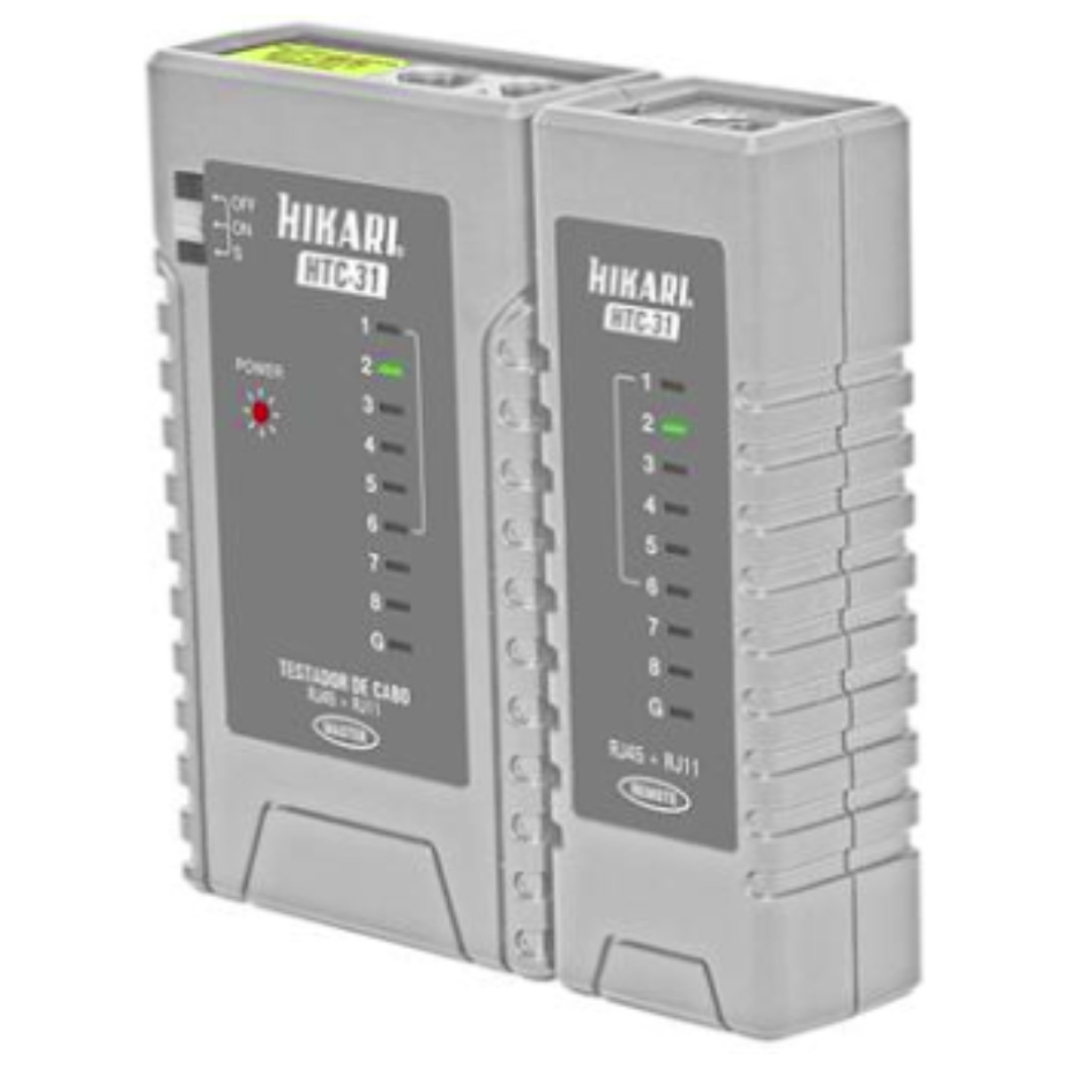 Testador de Cabos UTP RJ-45 RJ-11 HTC-31 Hikari