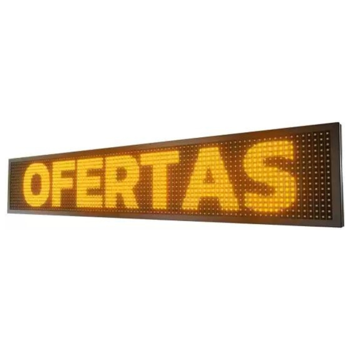 Painel de LED 96X16CM (1X20) Amarelo