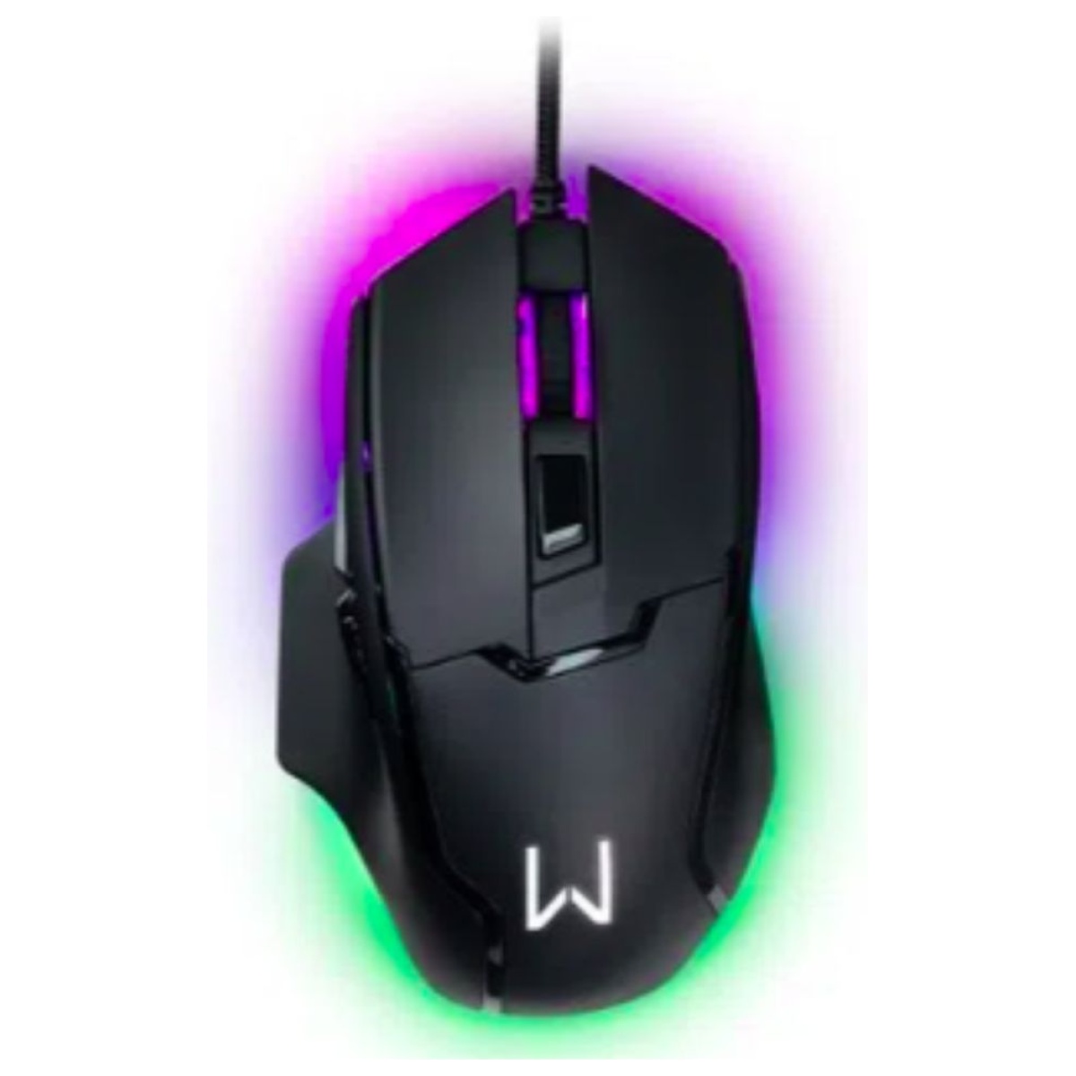 Mouse Gamer Rainbow Gunter Warrior 6400DPI MO297 Multilaser