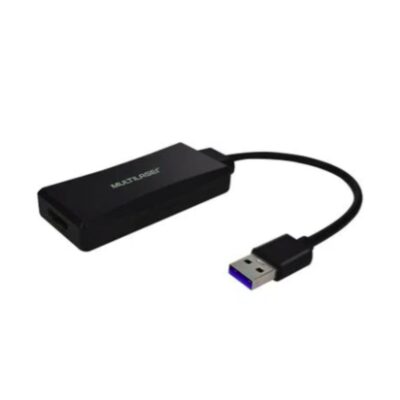 Cabo Conversor USB Macho X HDMI Fêmea 3.0 WI347 Multilaser