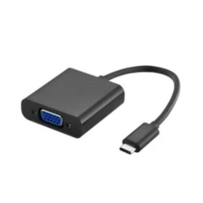 Conversor USB 60Hz 3,1 Type C Macho X VGA Fêmea 1080P WI372 Mutilaser